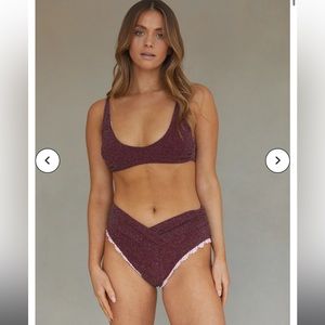 NWT Maiyo kylo red bikini